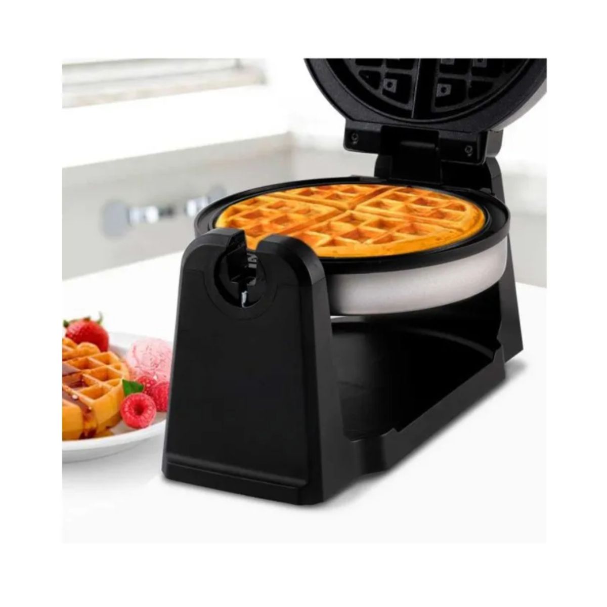 FINEZZA - Waflera Eléctrica Giratoria Finezza 1000W Modelo FZ-822WF