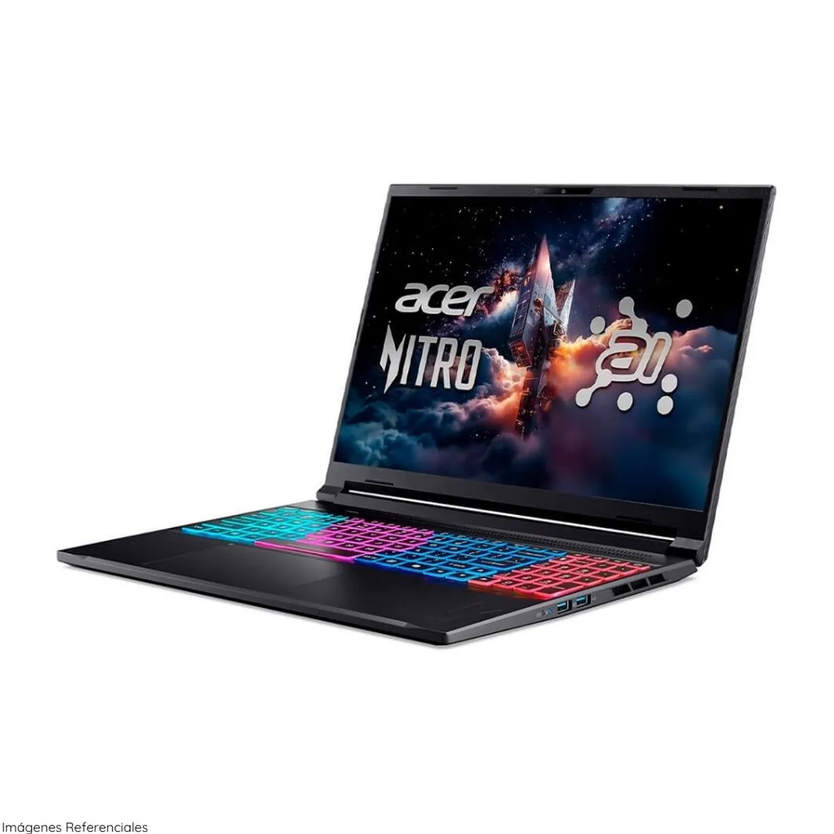 ACER - Laptop Acer Nitro V16 ANV16S-71-7771 Intel Core 7 240H 16GB RAM 1TB SSD RTX 5060-8GB 16"  WUXGA 180HZ