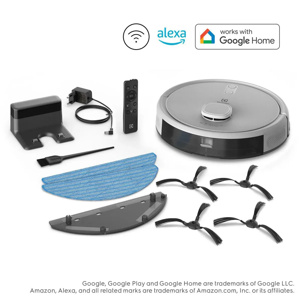 ELECTROLUX - Aspiradora Robot 3 en 1 Tecnología Láser ERB62