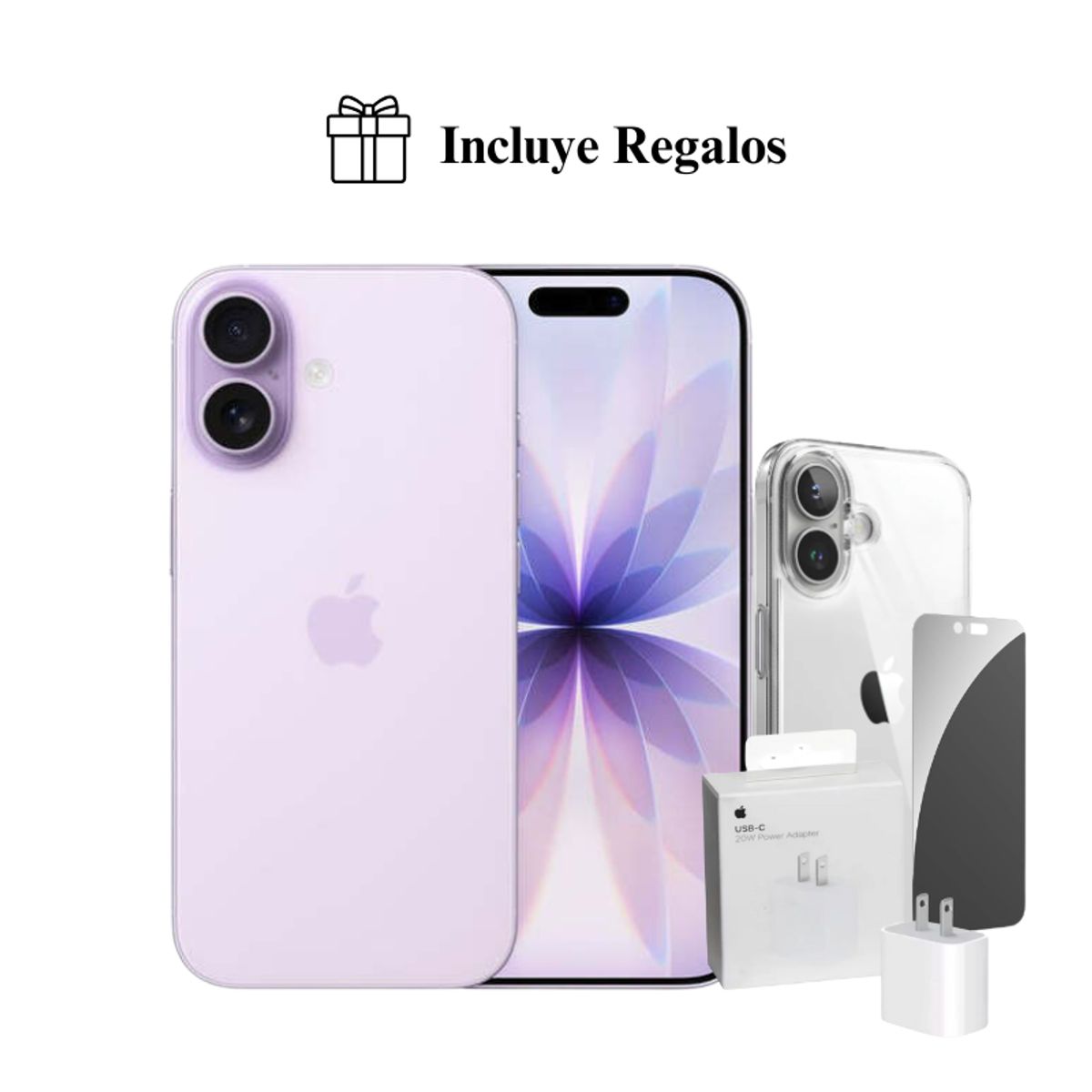 APPLE - iPhone 17 256GB (eSIM) - Lavanda + Combo de Regalo