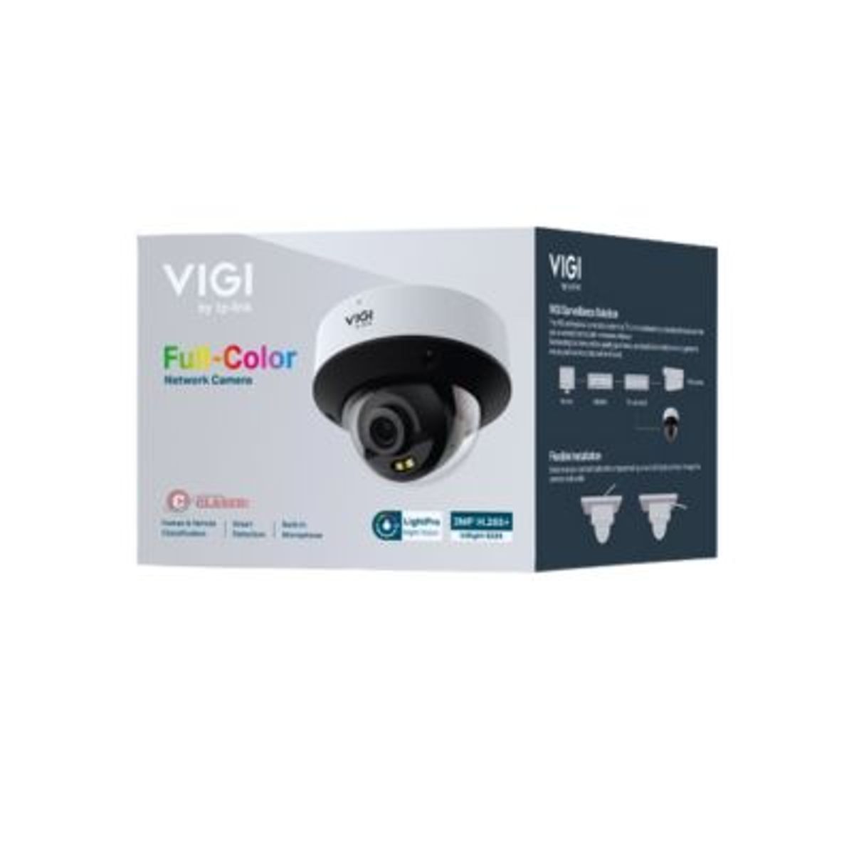 TP LINK - CAMARA IP VIGI INSIGHT S225 DOMO 2MP COLOR METAL