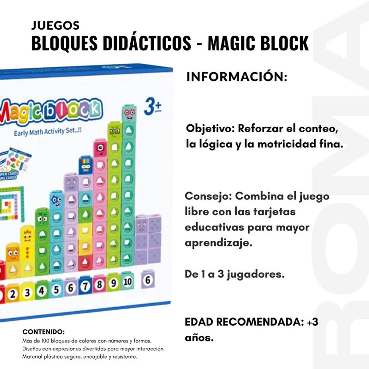GENERICO - BLOQUES DIDÁCTICOS MAGIC BLOCK