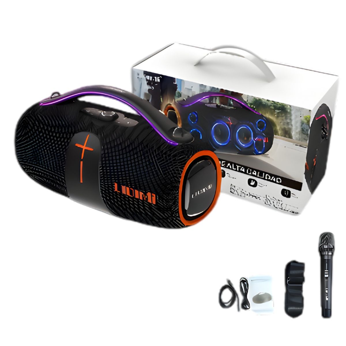 LIDIMI - Parlante Bluetooth Lidimi Super 400W D-S655 Extra Bass USB TWS