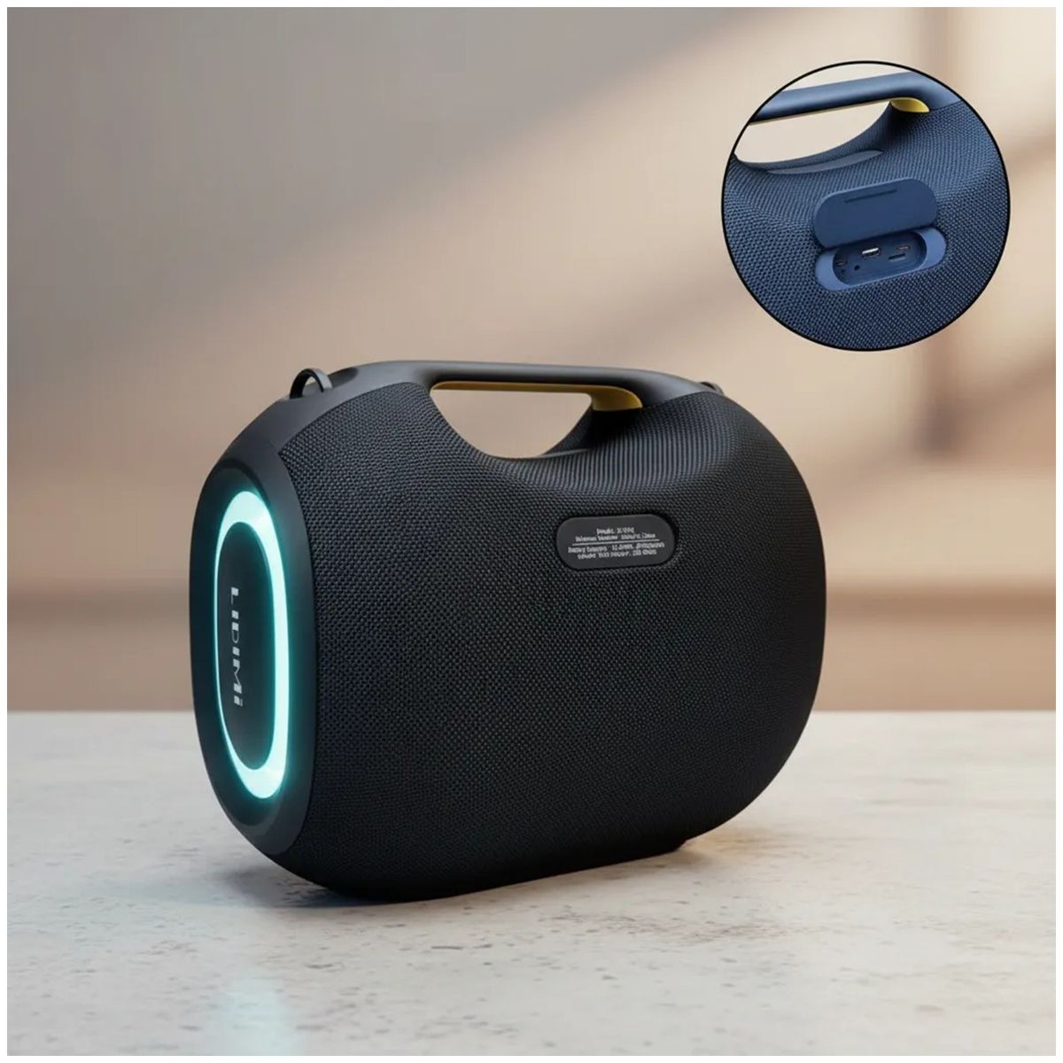 LIDIMI - Parlante Bluetooth Lidimi LD-S656 150W USB TWS RGB + Trípode