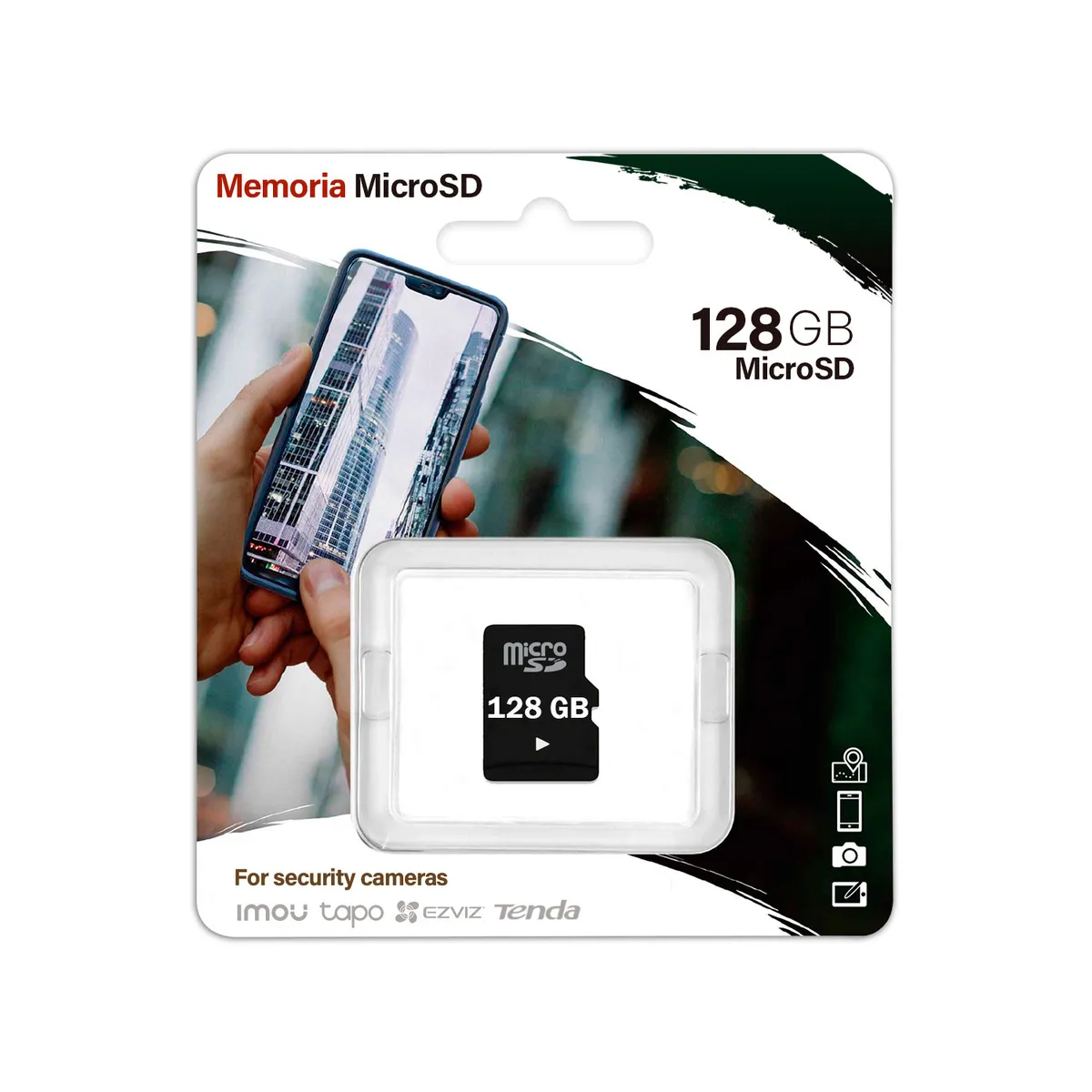IMOU - Cámara Seguridad Imou Ranger 2 Dual 10MP 5MP + 5MP Doble lente Detección IA Botón llamada 128GB