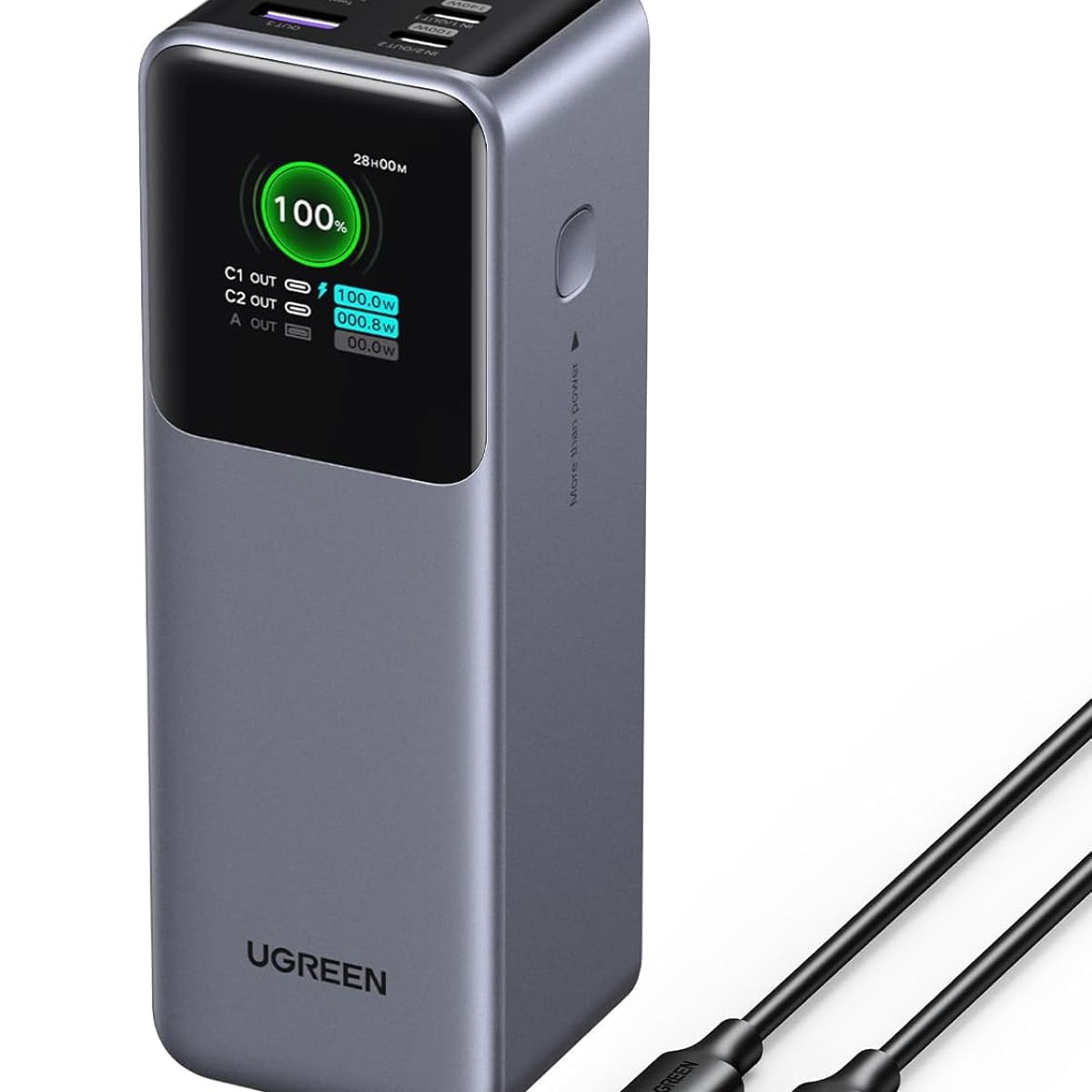 UGREEN - Ugreen Nexode Power Bank 25000mAh 200W Carga Rápida PB722 35525B