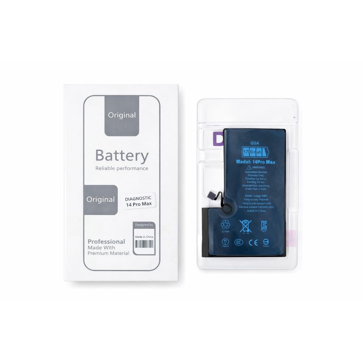 GENERICO - BATERIA IPHONE 14 PRO MAX DIAGNOSTICO