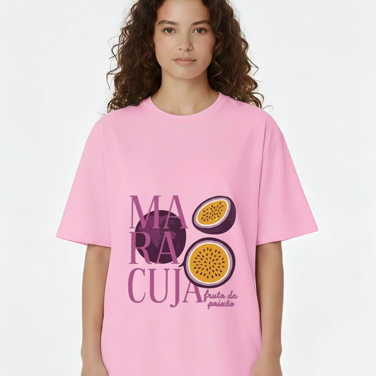 OEM - Polo Mujer Algodón Estampado Manga Corta