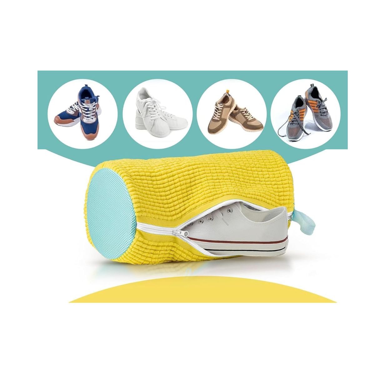 GENERICO - Bolsa Para Lavar Zapatilla