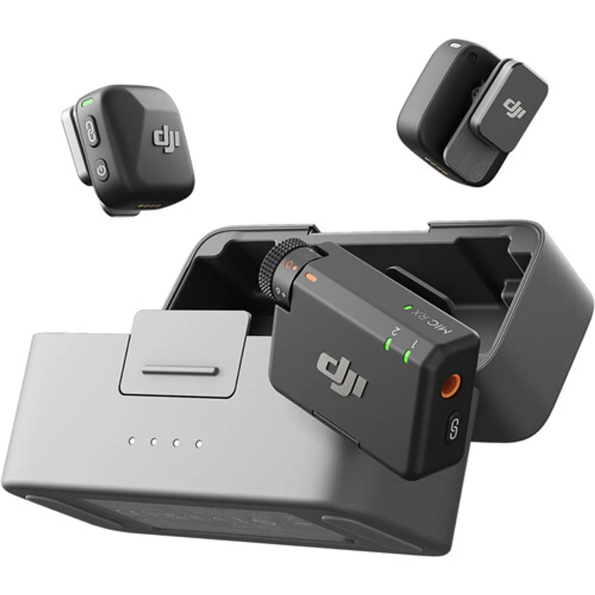 DJI - Mic Mini ( 2 TX + 1 TX + Estuche Cargador ) Microfono Wireless