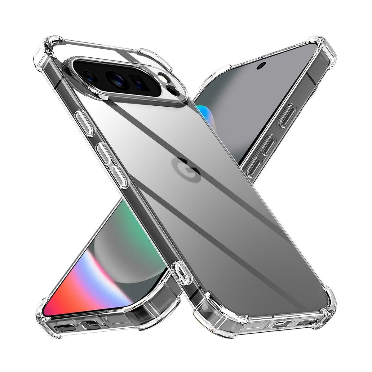 GENERICO - Case Funda Protector GOOGLE PIXEL 10 - TRANSPARENTE ANTI IMPACTO