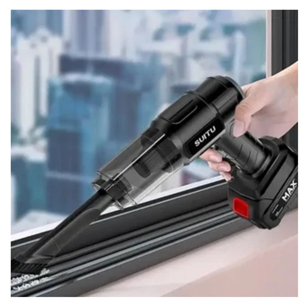 GENERICO - ASPIRADORA PORTÁTIL INALÁMBRICA A BATERIA