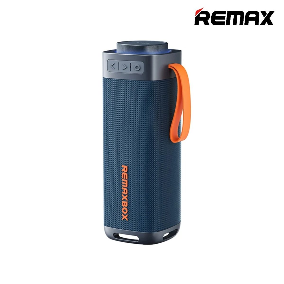 REMAX - Parlante Portátil Bluetooth 30W REMAX RB-M22 Azul + Audífonos Bluetooth Remax TWS-48