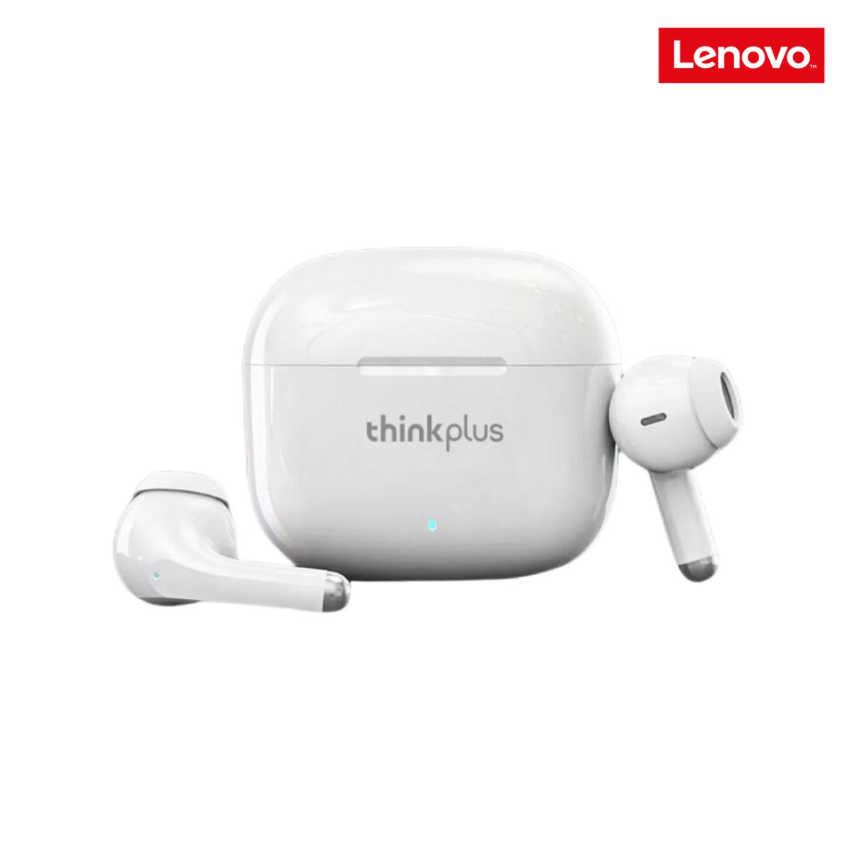 LENOVO - Audífonos Inalámbricos Bluetooth Lenovo LP40 PRO 30 Horas Blanco