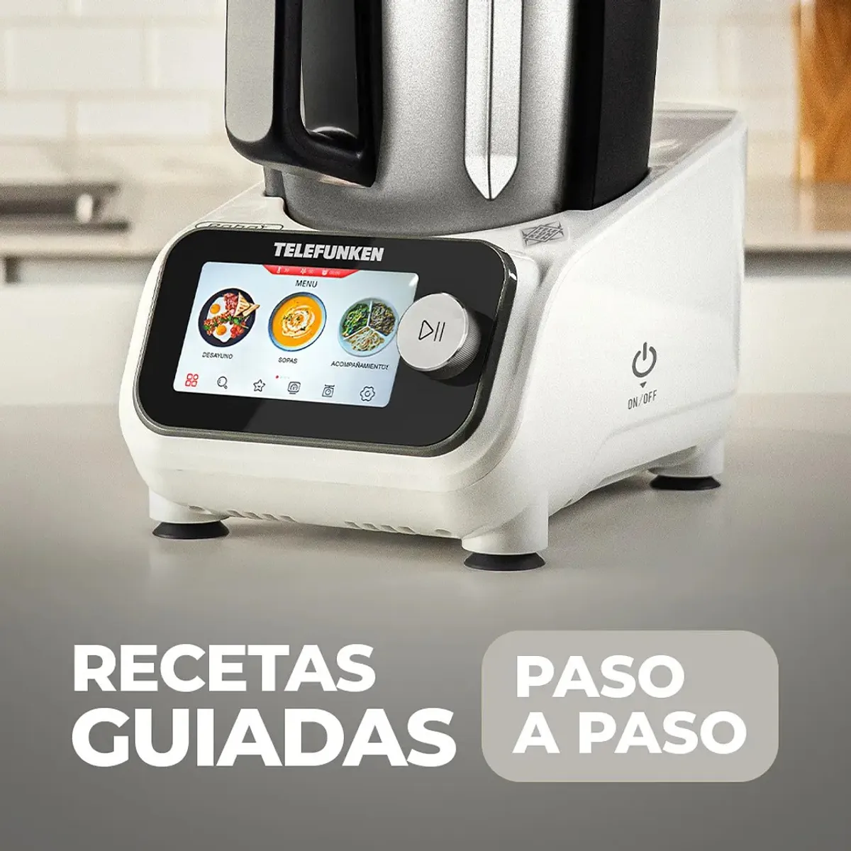TELEFUNKEN - Robot de Cocina Telefunken Robot Chef 35Lt