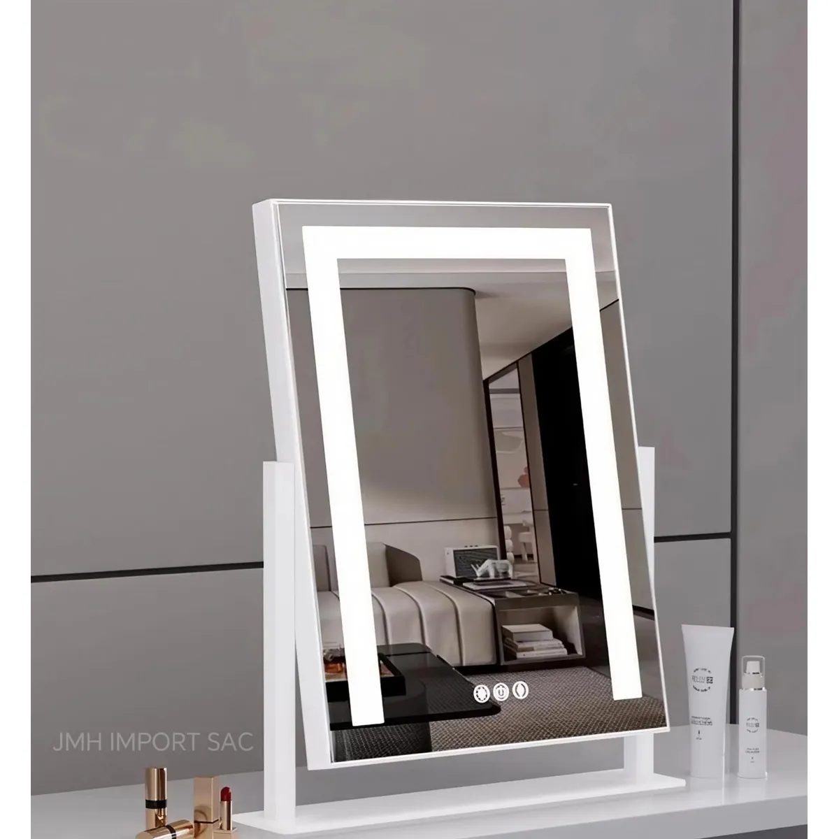 Espejo LED para Tocador con Luz Regulable y Control Táctil, marca GENERICO - Foto Principal