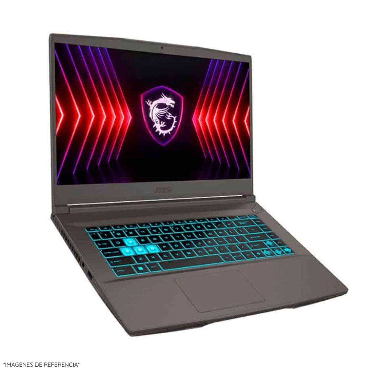 MSI - Laptop MSI Thin A15 B7VE-466 AMD Ryzen 5-7535HS 8GB RAM 512GB SSD 15.6"  FHD RTX4050-6GB WIN11 144Hz