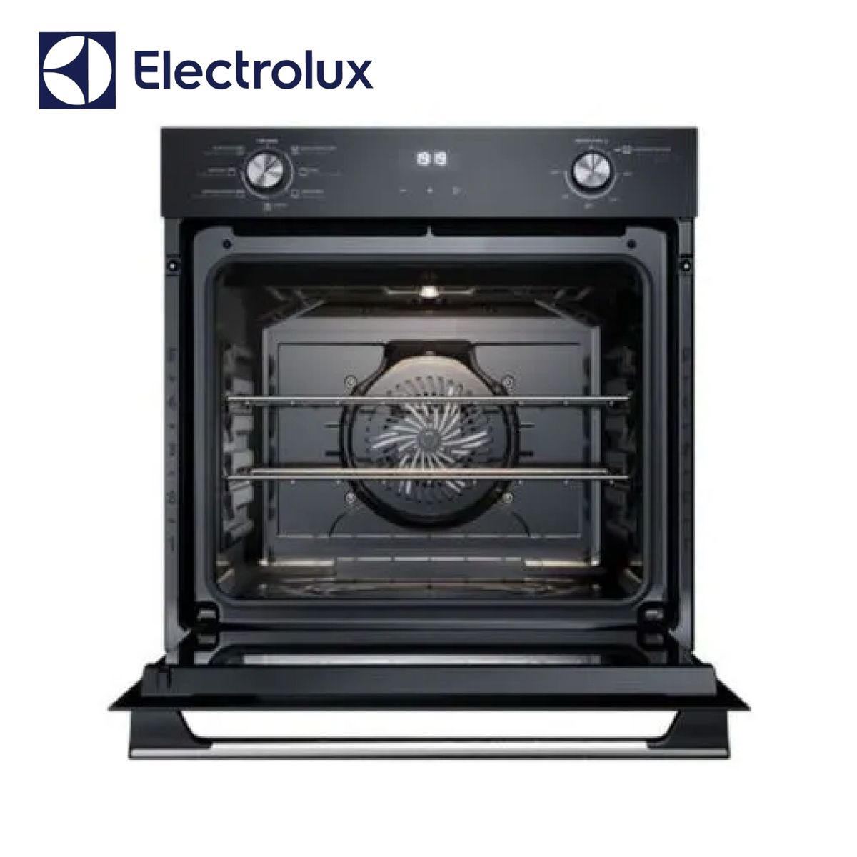 ELECTROLUX - Horno Convección Empotrable Negro Eléctrico Electrolux 80L¹ Efficient con PerfectCook360 OE8EH