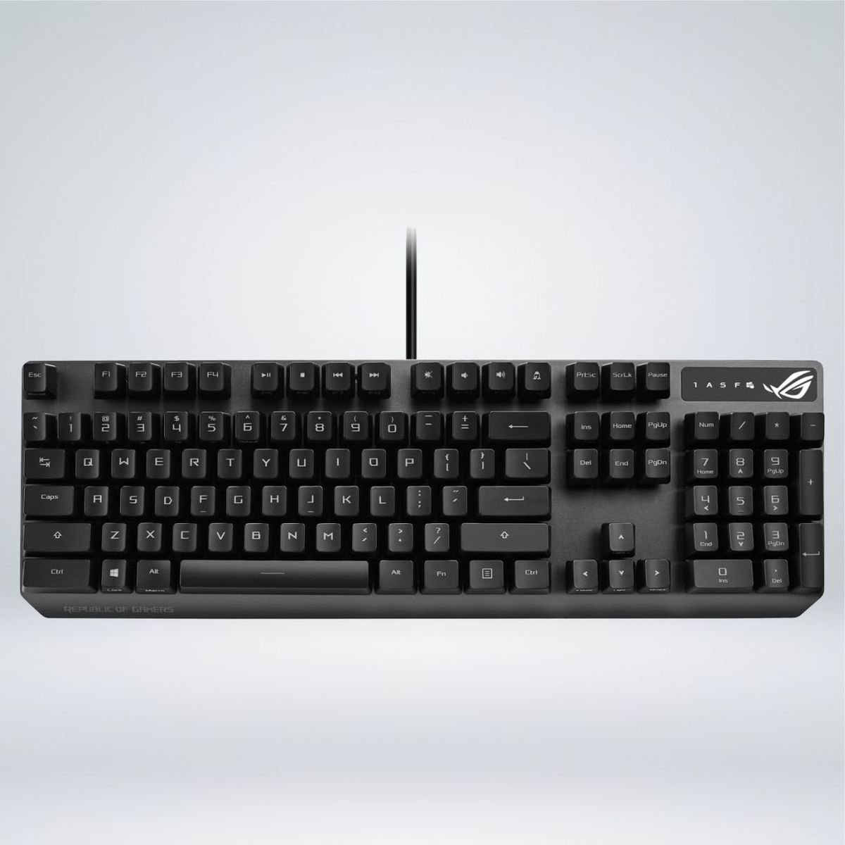ASUS - TECLADO GAMER ROG STRIX SCOPE RGB SWITCH OPTICOS ROG RX RED AURA SYNC