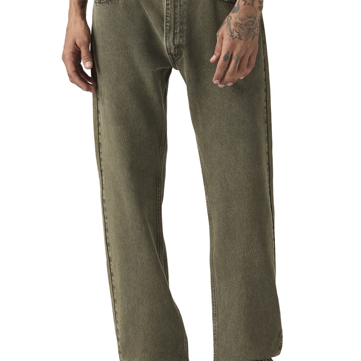 LEVIS - Jeans Hombre 555 Relaxed Straight Gris Levis