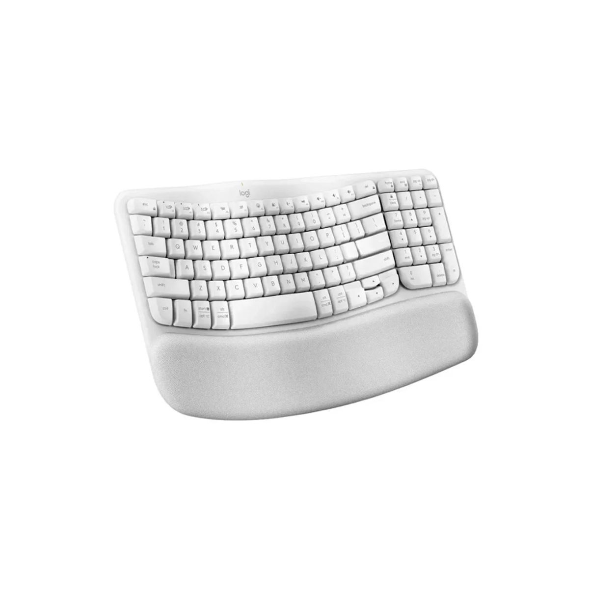 LOGITECH - TECLADO LOGITECH ERGO WAVE INALAMBRICO BOLT BT SP BLANCO