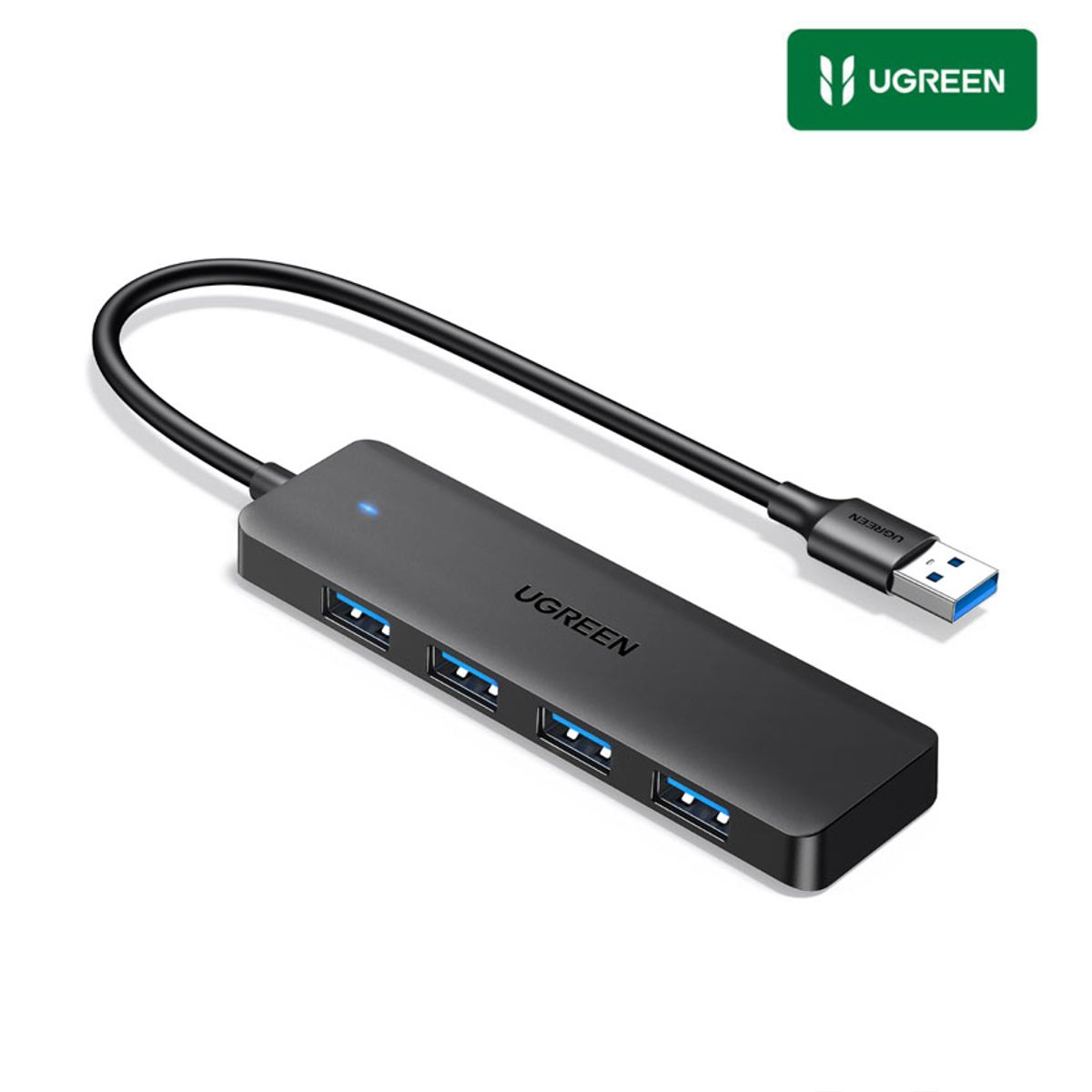 UGREEN - Adaptador Ugreen USB, Hub Multipuerto 4 en 1, USB 3.0