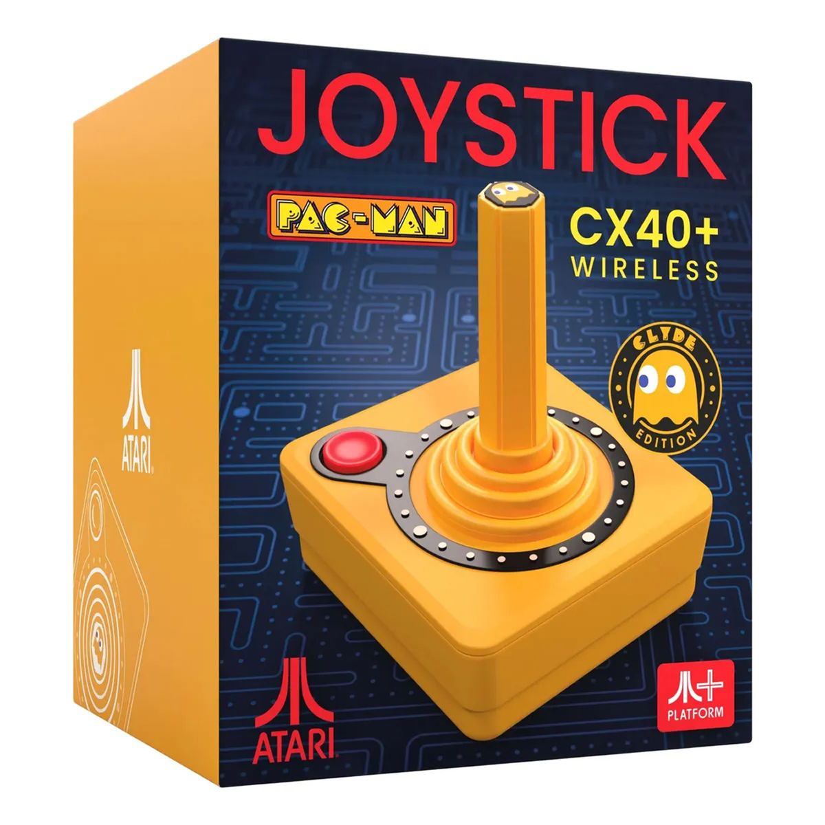ATARI - Jostick Cx40+ Wireless Pac-man Edition Naranja