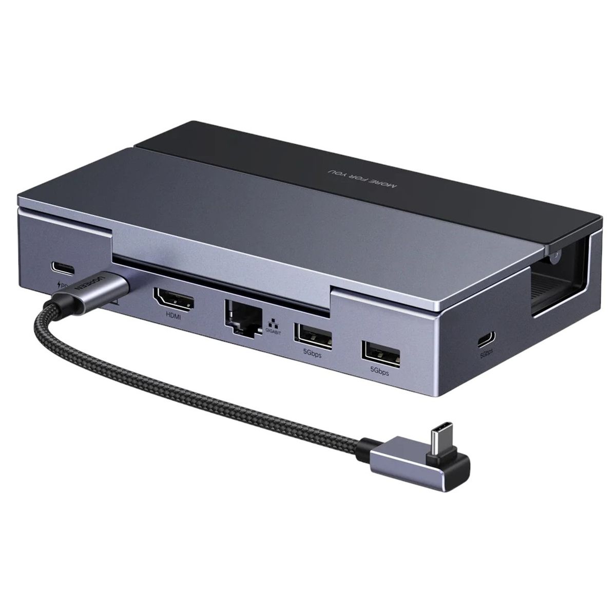 UGREEN - Docking Station 6-in-1 Steam Deck UGREEN 4K@120Hz, 100W PD Gamer CM800 - 75126