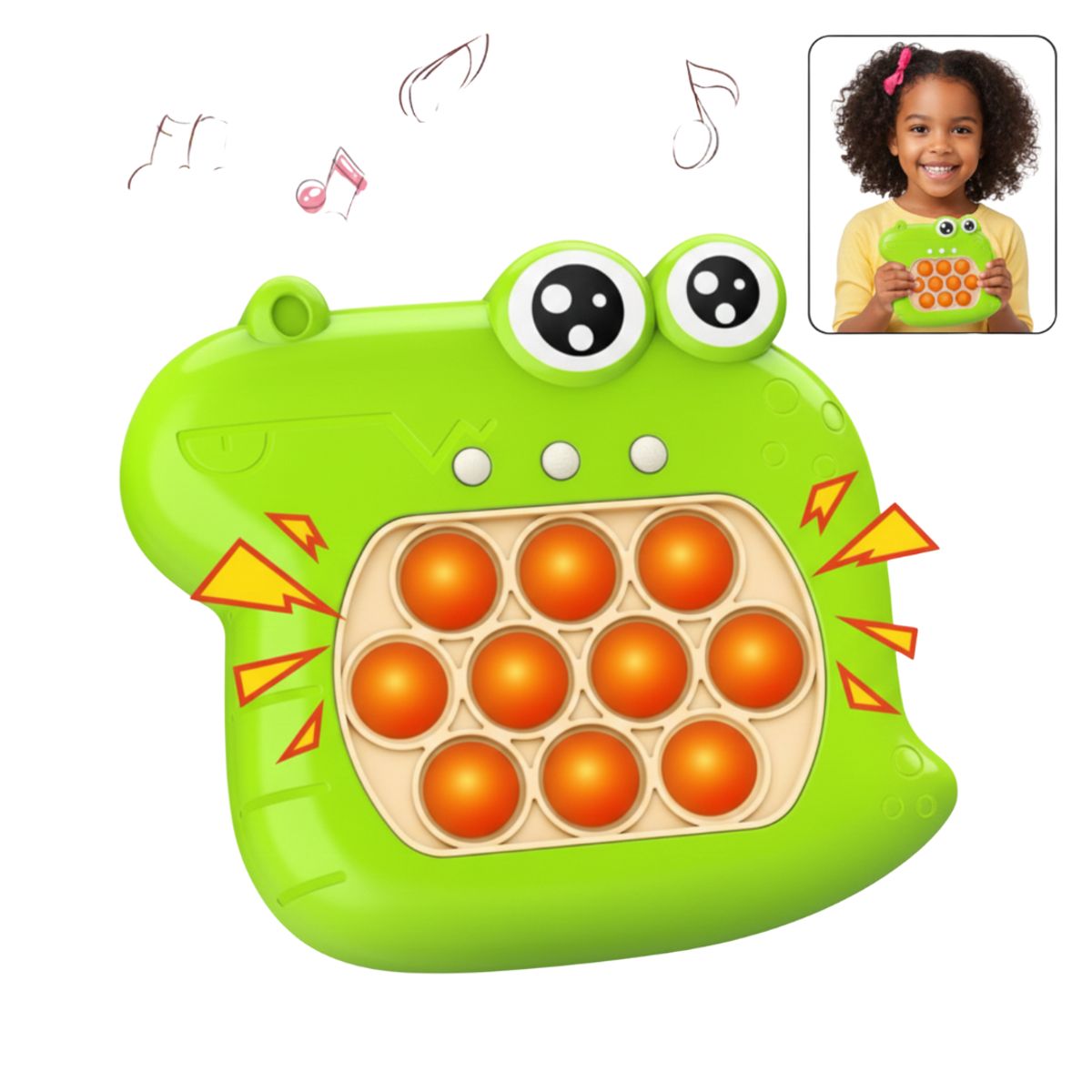 GENERICO - Pop It Electrónico con Sonido y Luces Juguete para Niños Estimulación