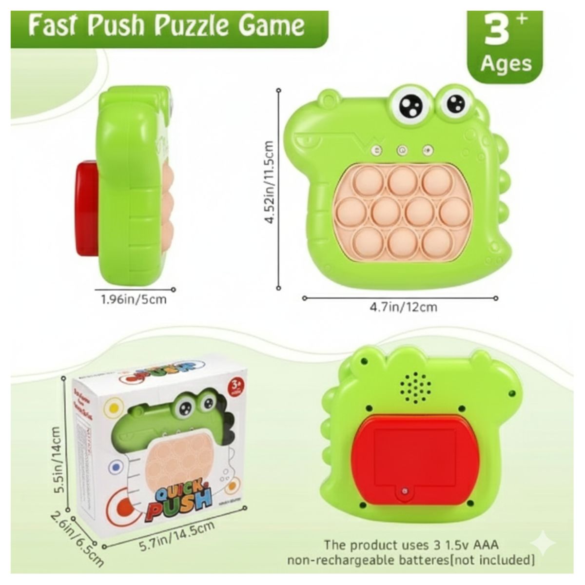 GENERICO - Pop It Electrónico con Sonido y Luces Juguete para Niños Estimulación