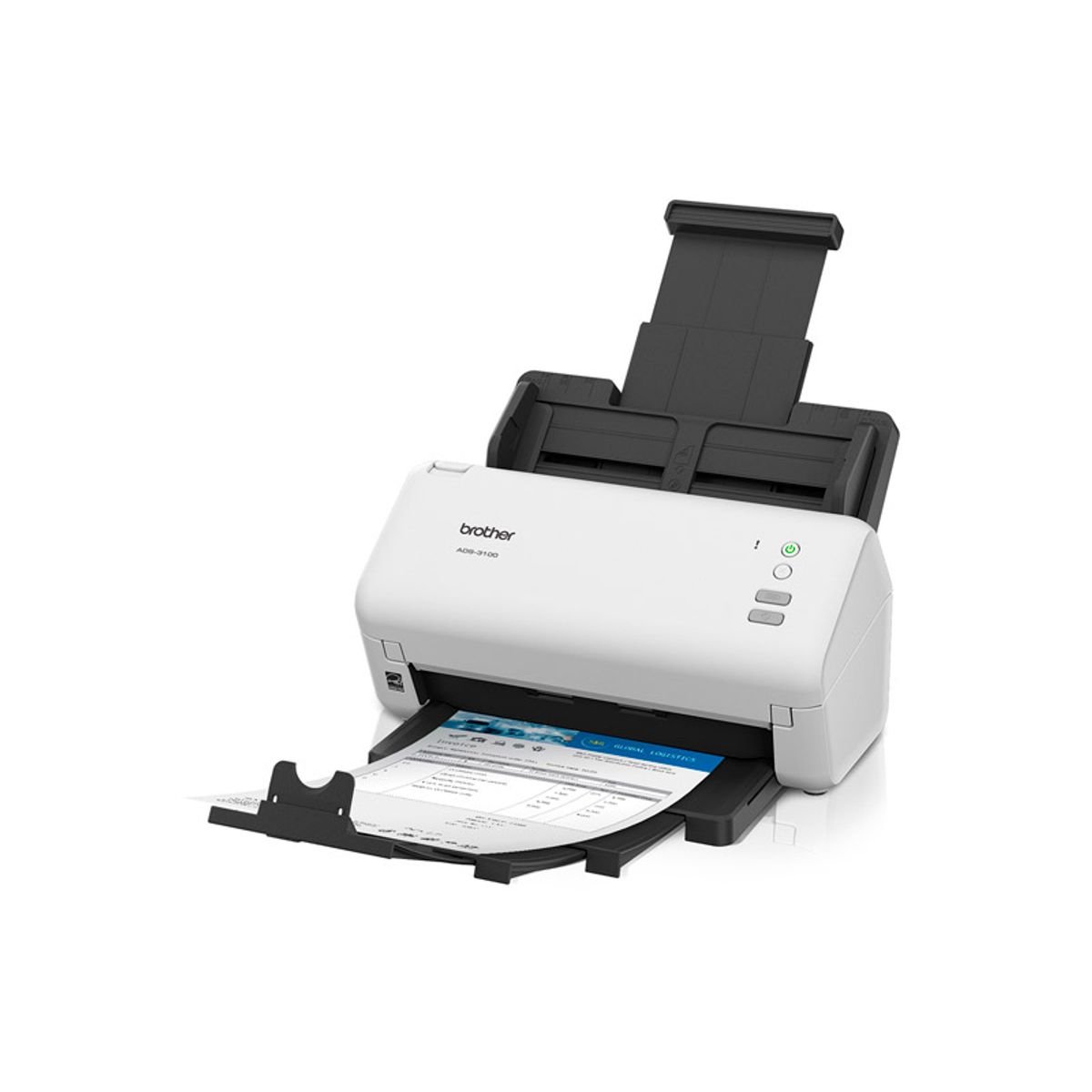 Brother - Escaner Brother ADS-3100 40ppm ADF Duplex