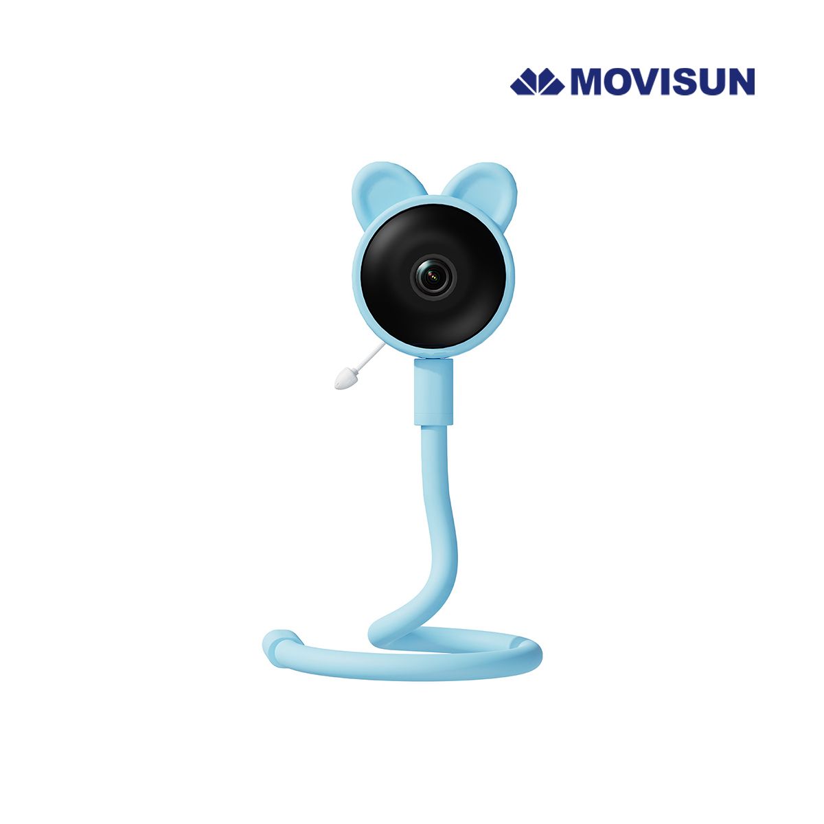 MOVISUN - Cámara Monitor para Bebé MOVISUN SmartCare Full HD 1080p Visión Nocturna y Audio Bidireccional