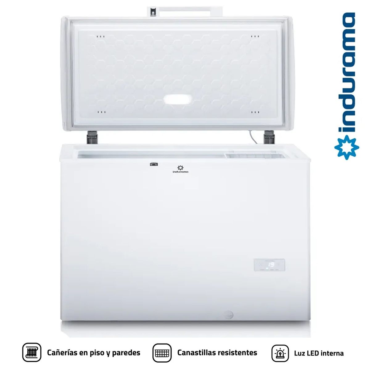INDURAMA - Congeladora Indurama Horizontal 292LT CI-300 Blanco