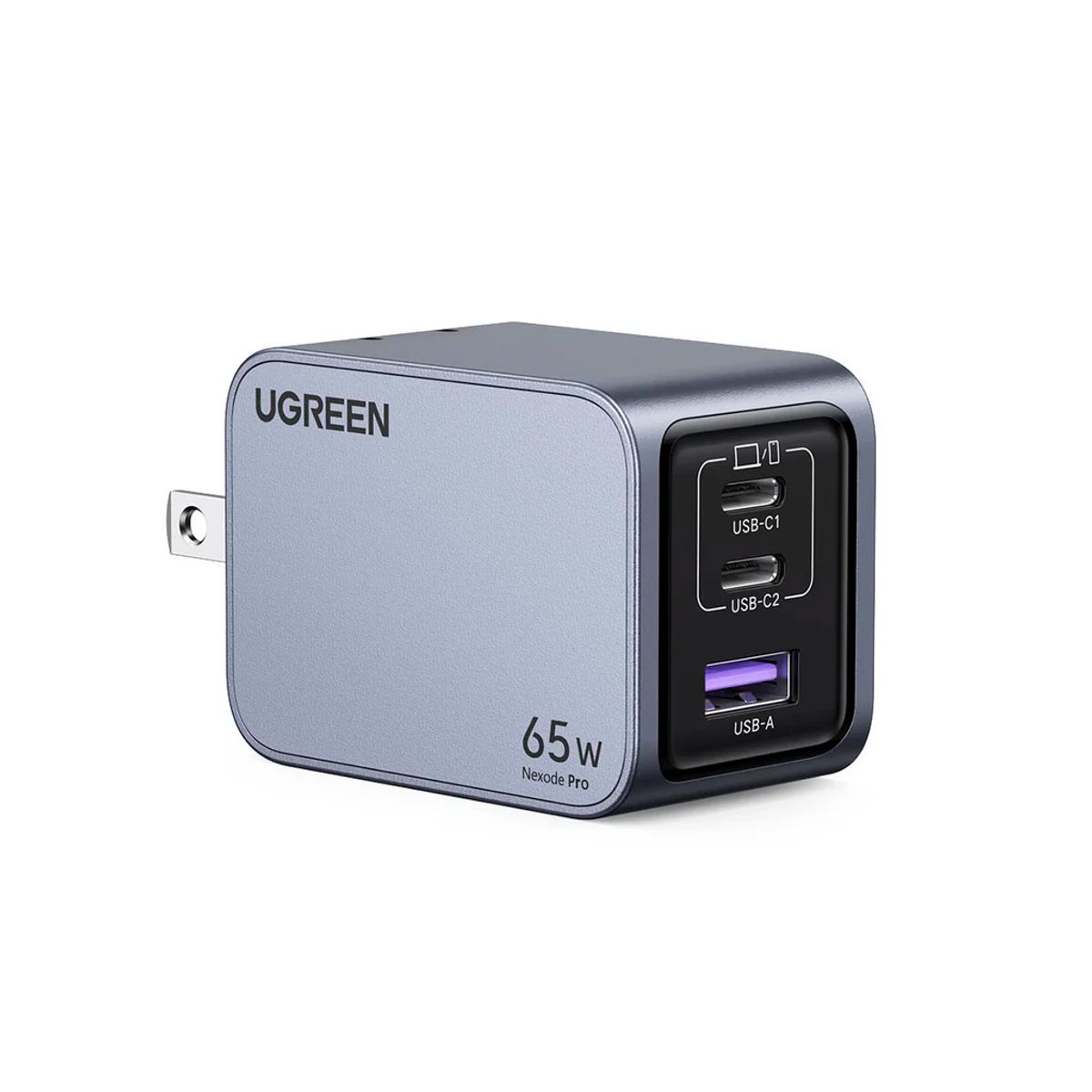 UGREEN - Cargador De Pared Ugreen X755 Nexode Pro Carga Rapida 65w