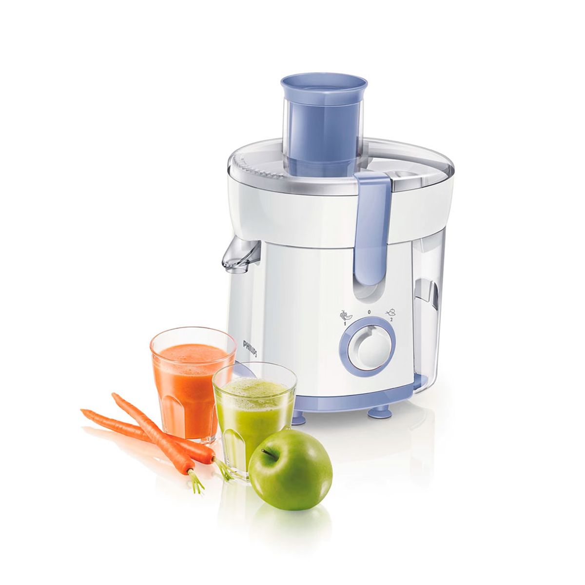 PHILIPS - Extractor de jugos  Philips 1.25 LT HR1811/70 Juicer Viva Lavender