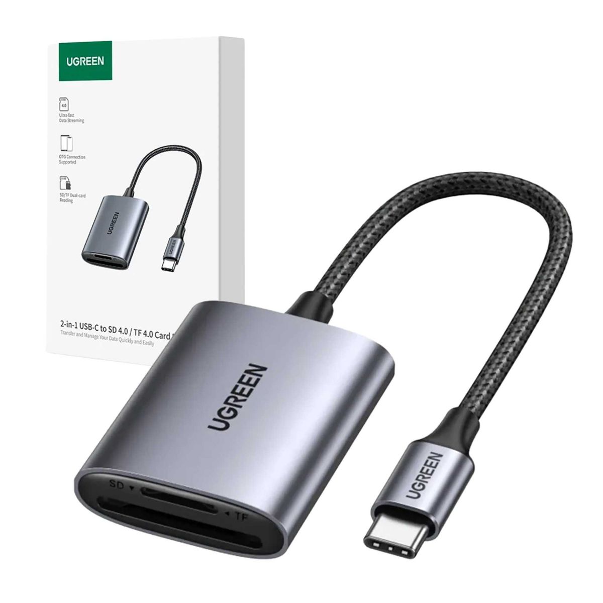 UGREEN - Lector De Tarjetas De Memoria Micro SD UGREEN Alta Velocidad 312MB/s para  Fotografía y Video 4K/8K