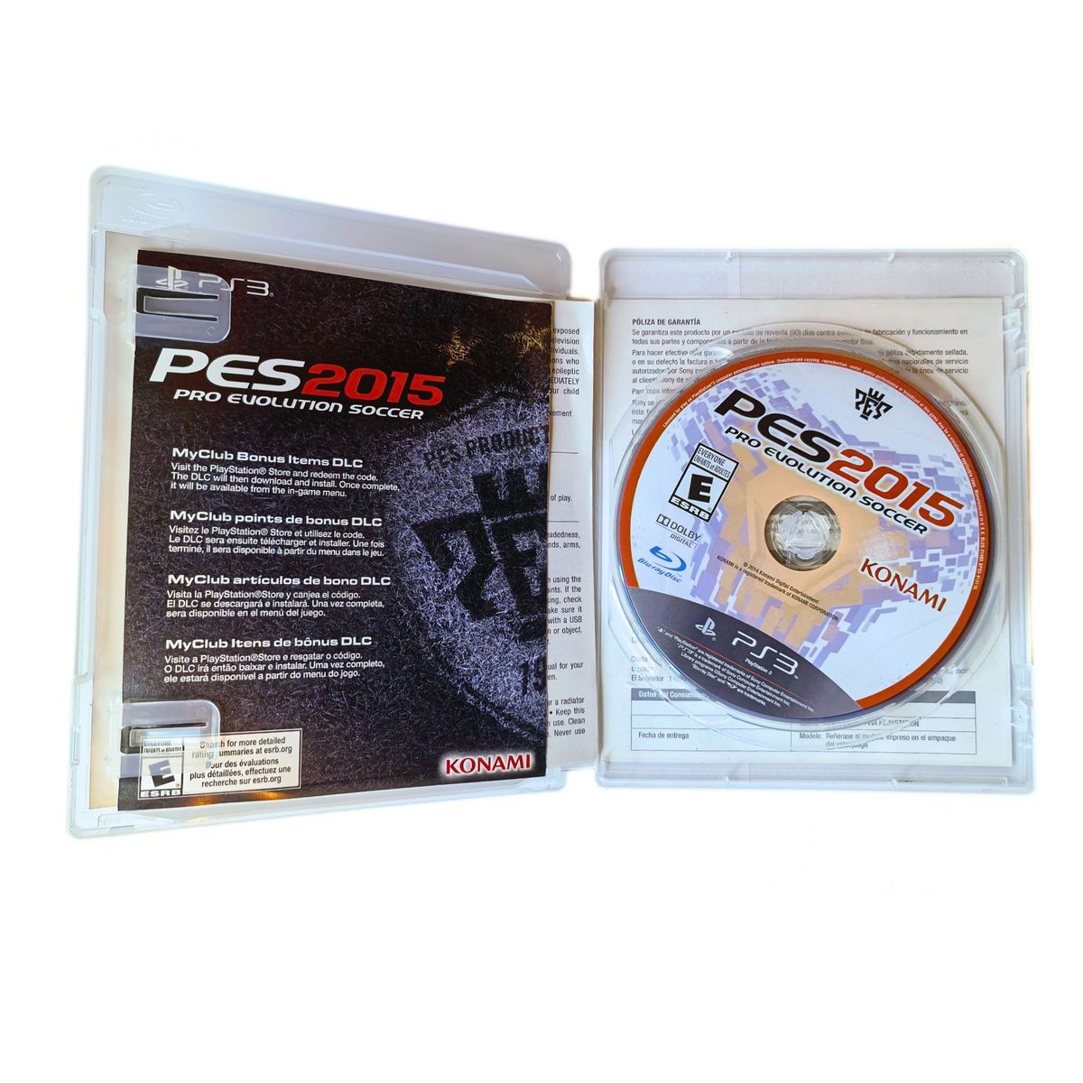 PLAYSTATION - PES 2015 PS3 - Open Box