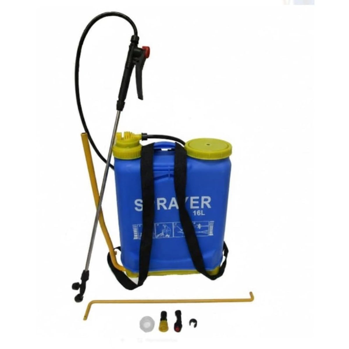 Mochila Fumigadora Manual Aspersora 16 Litros, marca GENERICO - Foto 2