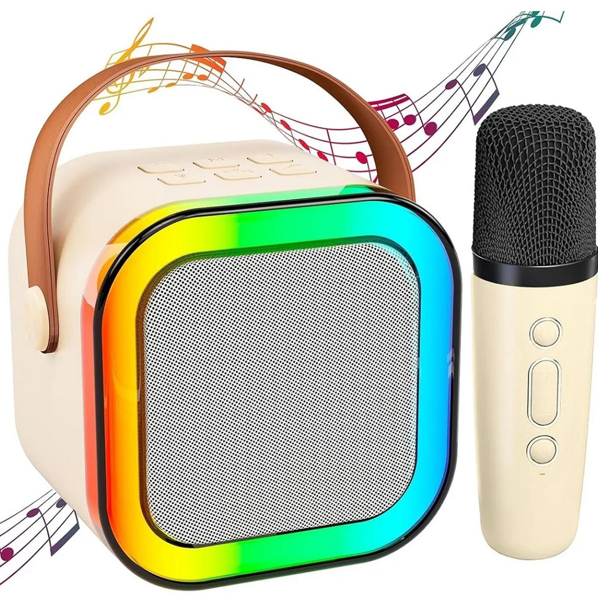 GENERICO - Mini Parlante con Micrófono Altavoz Bluetooth Inalámbrico