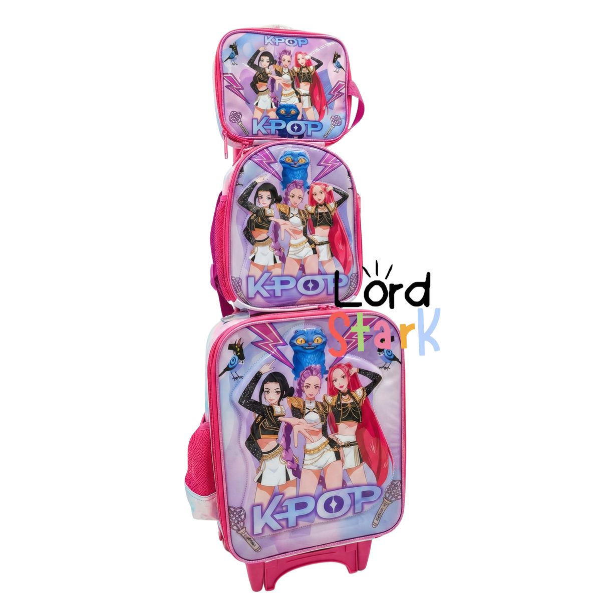GENERICO - SET DE JUEGO DE MOCHILA KPOP ORGANIZADORA