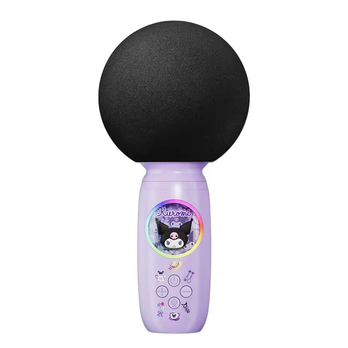 SANRIO - Sanrio 2 IN 1 micrófono para niños Bluetooth máquina de canto Kuromi