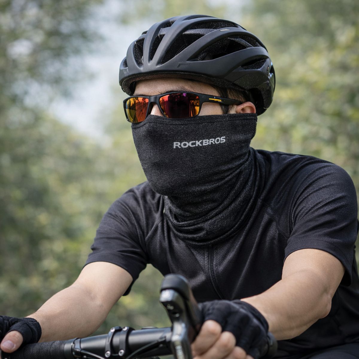 ROCKBROS - Bandana Deportiva Clasica Gris Oscura Rockbros