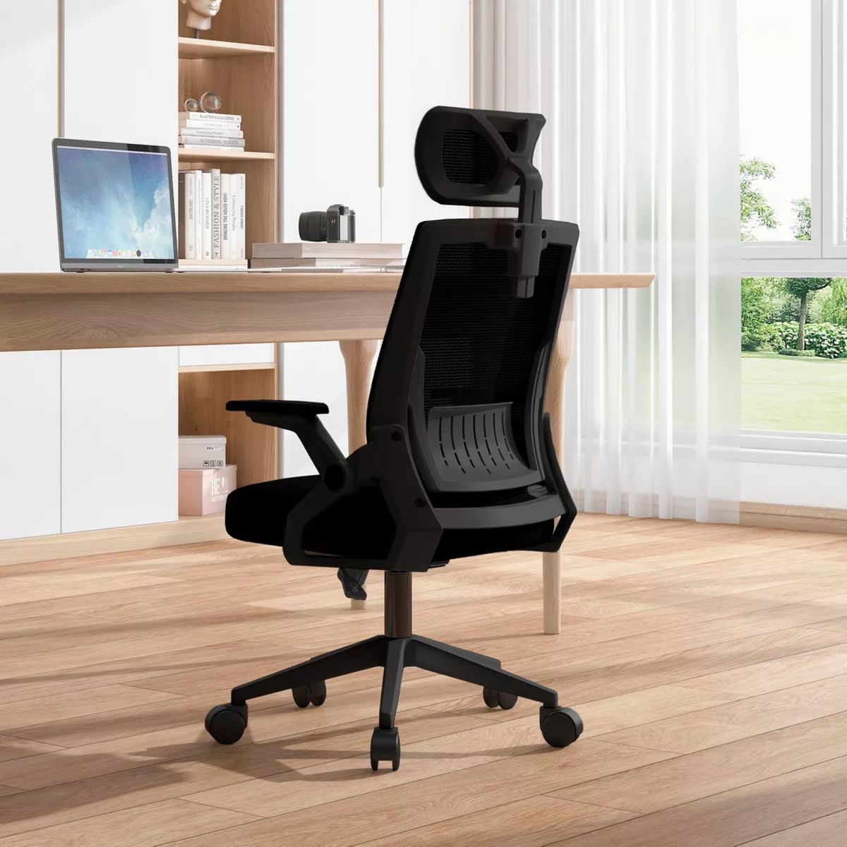 Silla Ergonómica Escritorio Oficina Giratoria Soporte Lumbar, marca GENERICO - Foto 2