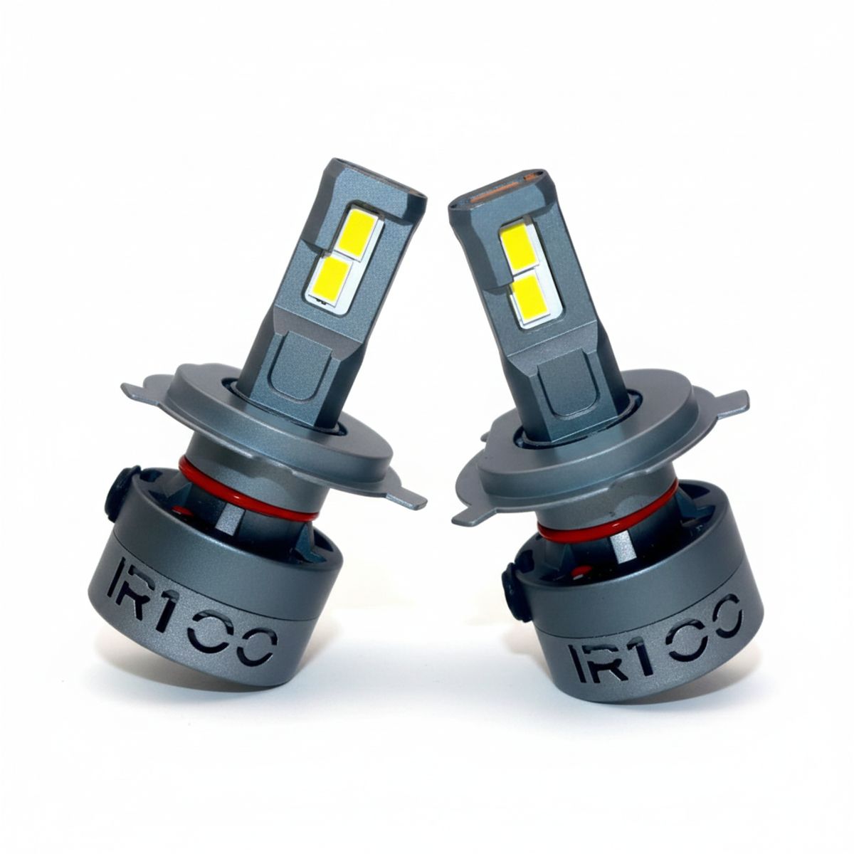 Kit Focos Led IRON BLACK Sapphire H4 65000 Lumens Canbus 75W, marca GENERICO - Foto 2
