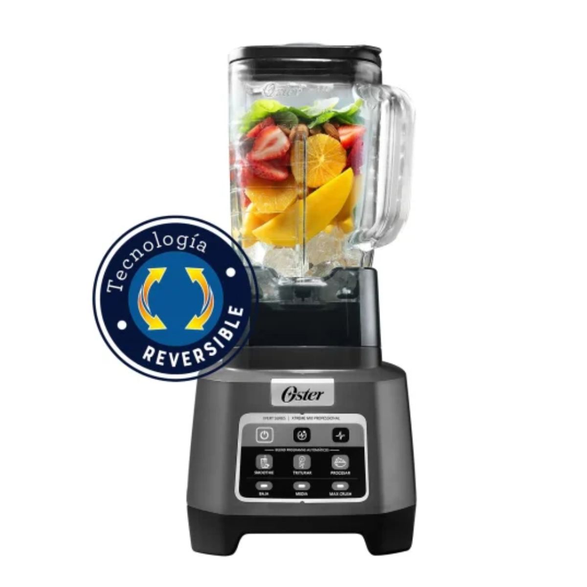 OSTER - Oster® Licuadora Profesional Xtreme Mix con 3 Velocidades y Tecnología Reversible – BLSTXPG BW 053
