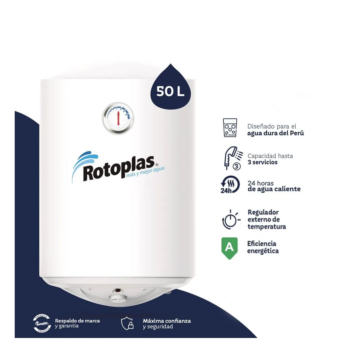 ROTOPLAS - Terma Duraterma 50Lt Rotoplas - 500370