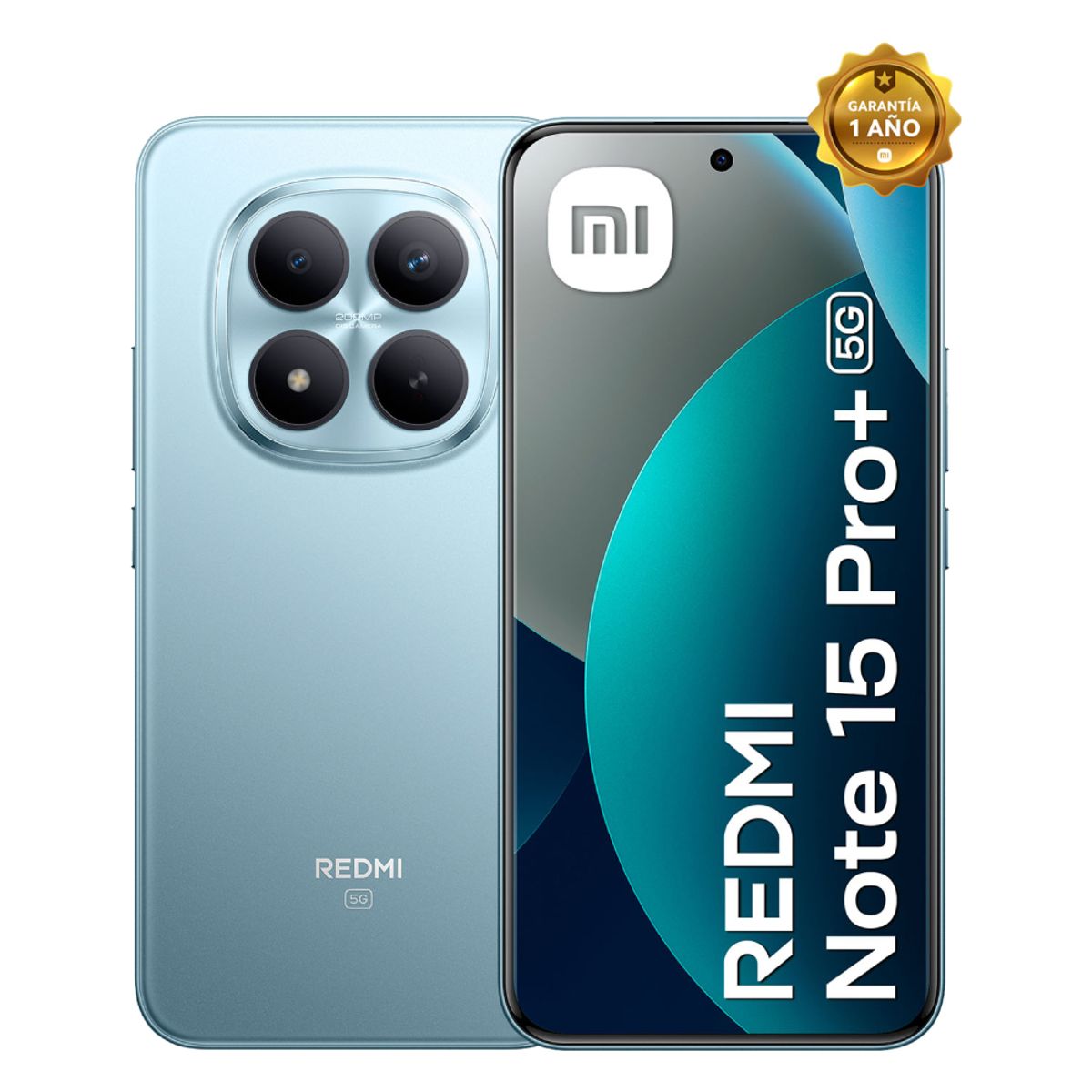 REDMI - CELULAR XIAOMI REDMI NOTE 15 PRO+ 5G 12GB RAM 512GB ROM COLOR GLACIER BLUE