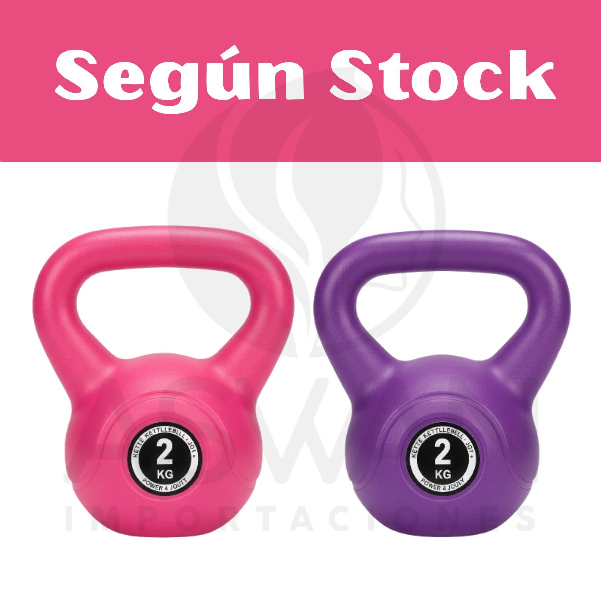 GENERICO - Pesa Rusa kettlebell 2 kg