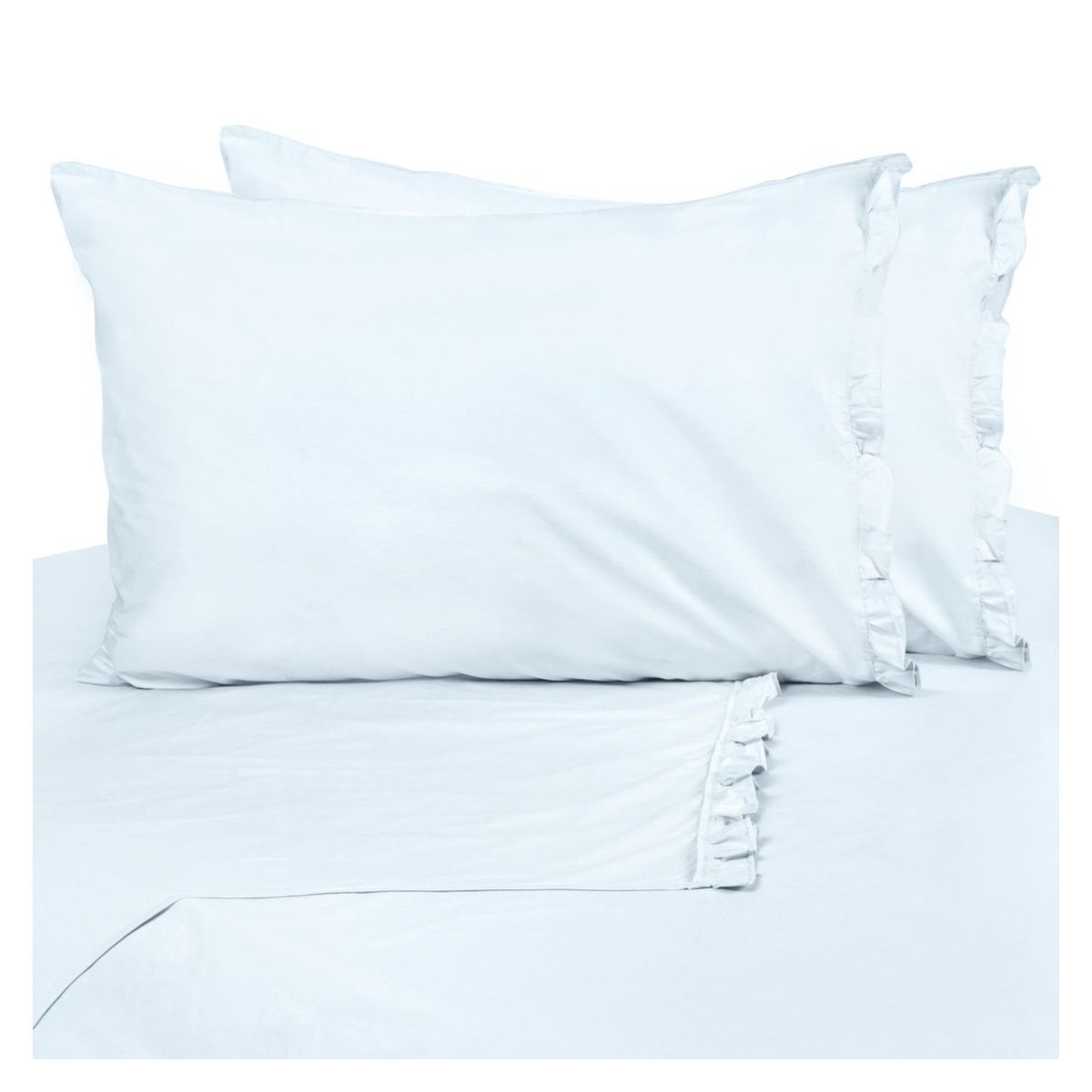 ROBERTA ALLEN - Juego de Sábanas con Bobo Celeste Aly