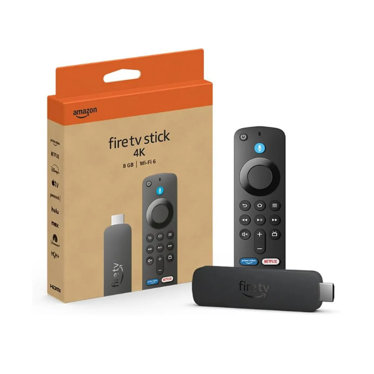 AMAZON - Amazon Fire Tv Stick 4k Fire Tv Stick 4k Pilas 4k Negro